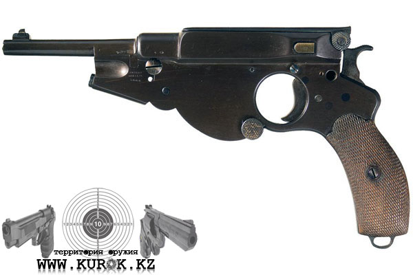 Фото пистолета Bergmann No 3 M1896